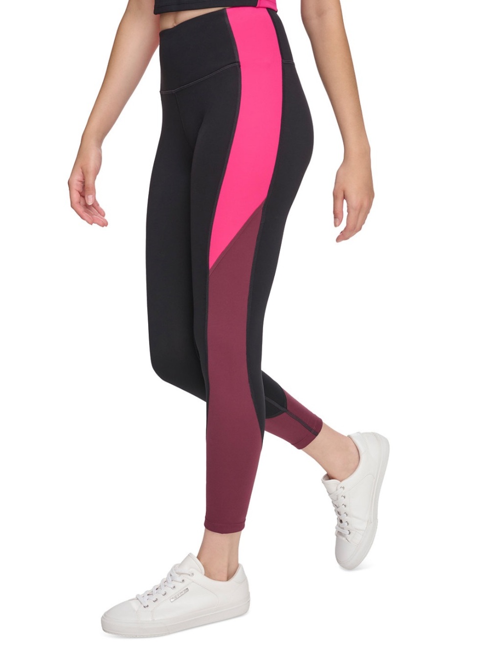 NWOT Calvin Klein Performance High-Waist 7/8 Colorblock Leggings
